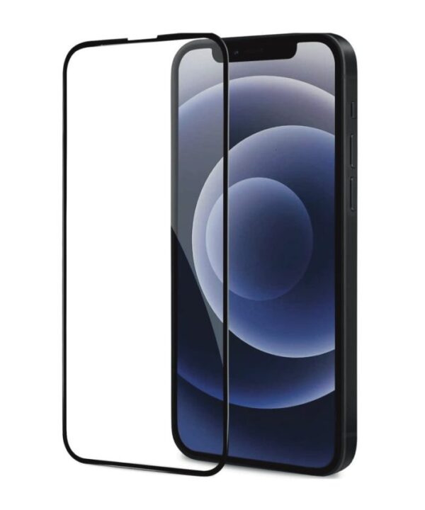 9D закален стъклен протектор - черен