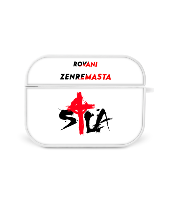 Alternative view of AirPods Zenremasta x Rovani SILA Case - White
