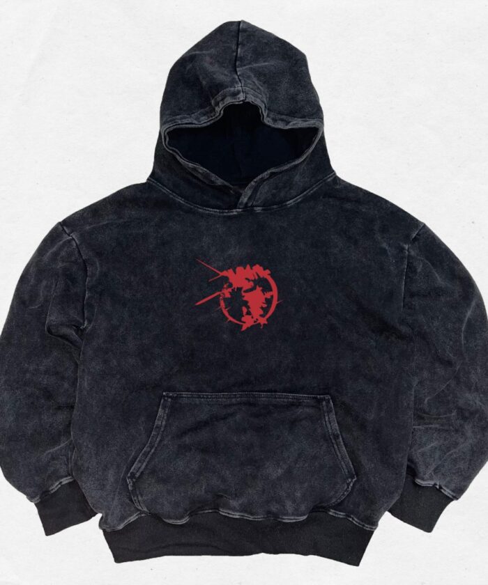 Alternative view of „BACKBONE” HOODIE - R