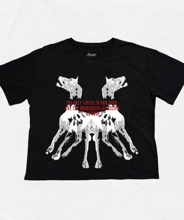CATCH THE "PREY" T-SHIRT - BLACK - W
