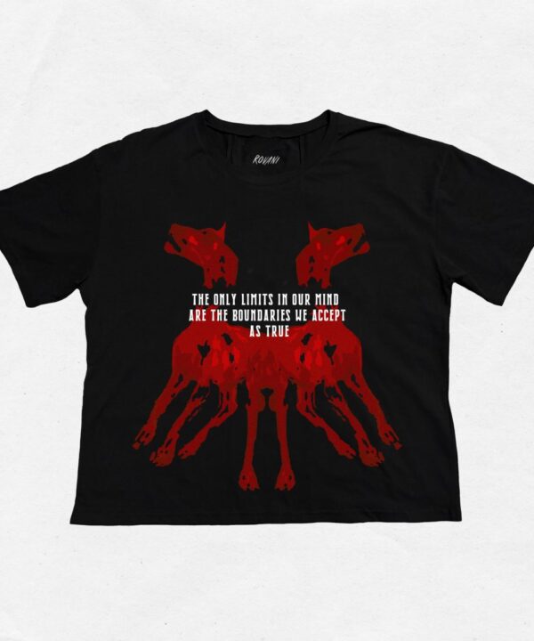 CATCH THE "PREY" T-SHIRT - BLACK - R