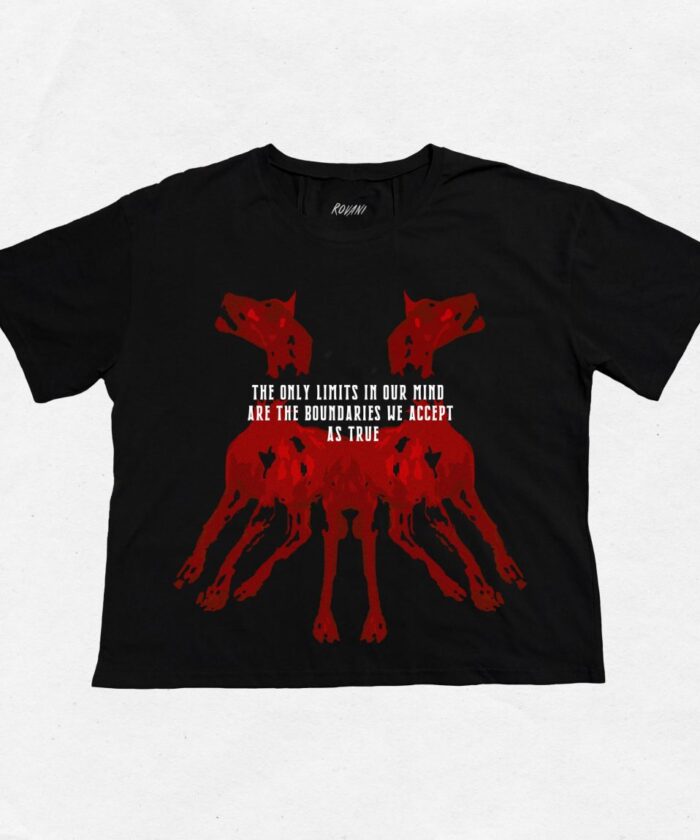 CATCH THE "PREY" T-SHIRT - BLACK - R
